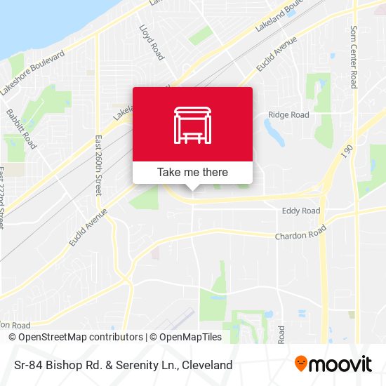 Mapa de Sr-84 Bishop Rd. & Serenity Ln.