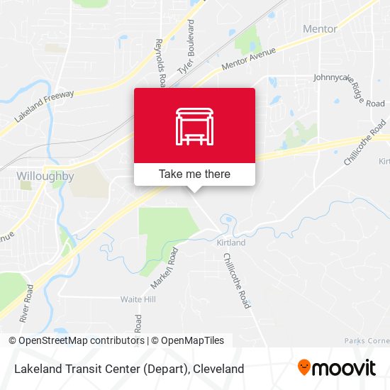 Lakeland Transit Center (Depart) map
