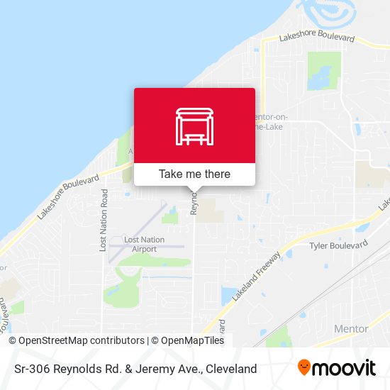 Sr-306 Reynolds Rd. & Jeremy Ave. map