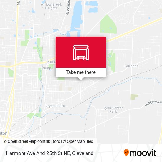 Mapa de Harmont Ave And 25th St NE