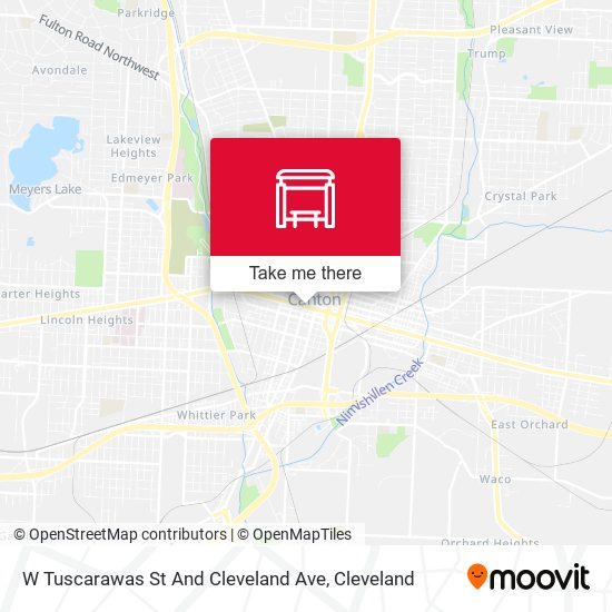 Mapa de W Tuscarawas St And Cleveland Ave