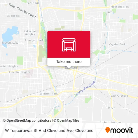 Mapa de W Tuscarawas St And Cleveland Ave