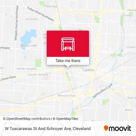 Mapa de W Tuscarawas St And Schroyer Ave