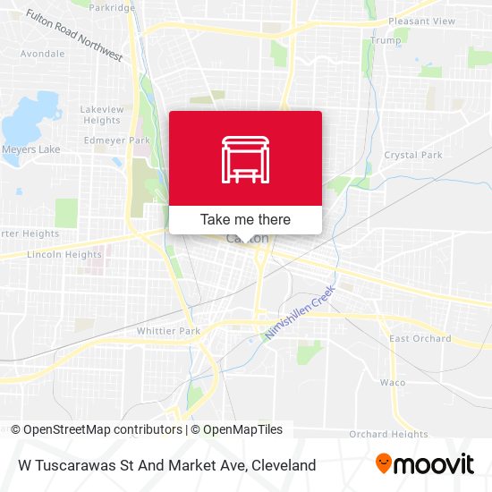 Mapa de W Tuscarawas St And Market Ave