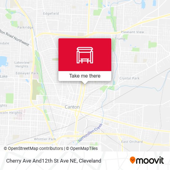 Mapa de Cherry Ave And12th St Ave NE