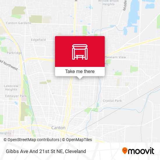 Gibbs Ave And 21st St NE map