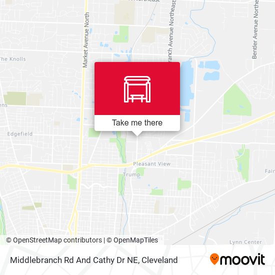 Mapa de Middlebranch Rd And Cathy Dr NE