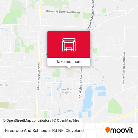 Mapa de Firestone And Schneider Rd NE