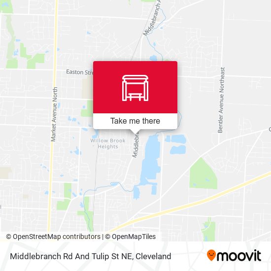 Mapa de Middlebranch Rd And Tulip St NE