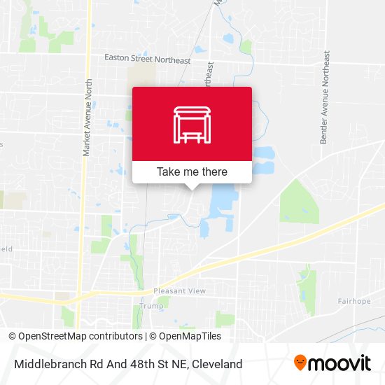Mapa de Middlebranch Rd And 48th St NE