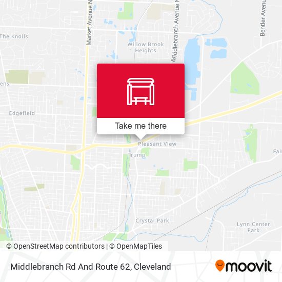 Middlebranch Rd And Route 62 map