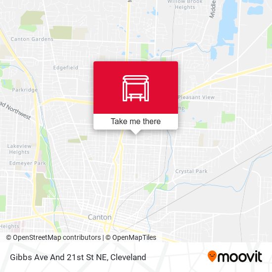 Gibbs Ave And 21st St NE map