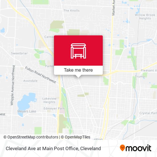 Mapa de Cleveland Ave at Main Post Office