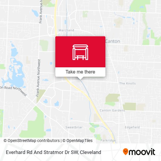 Mapa de Everhard Rd And Stratmor Dr SW