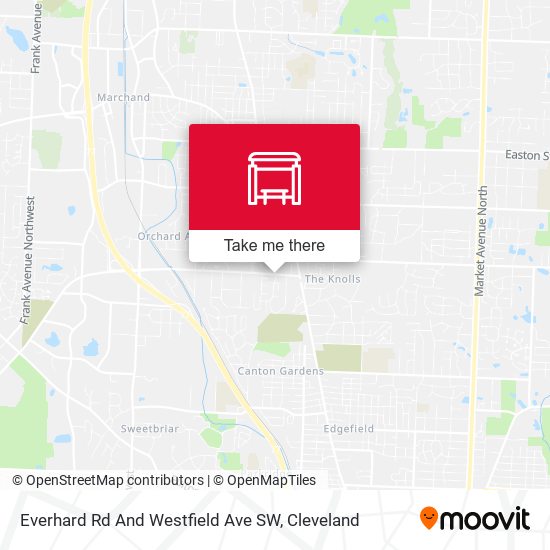 Everhard Rd And Westfield Ave SW map