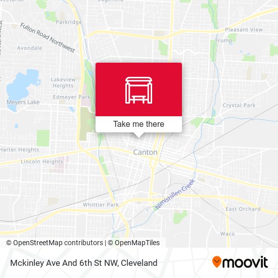 Mckinley Ave And 6th St NW map