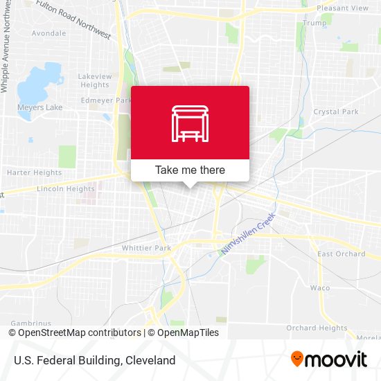U.S. Federal Building map