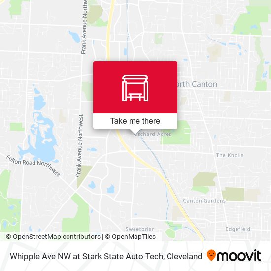 Mapa de Whipple Ave NW at Stark State Auto Tech