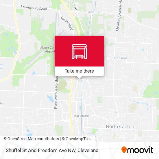 Mapa de Shuffel St And Freedom Ave NW