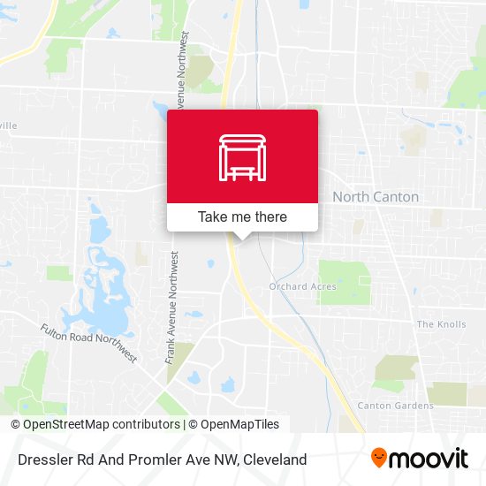 Dressler Rd And Promler Ave NW map