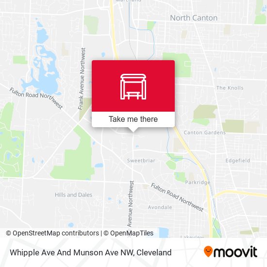 Mapa de Whipple Ave And Munson Ave NW
