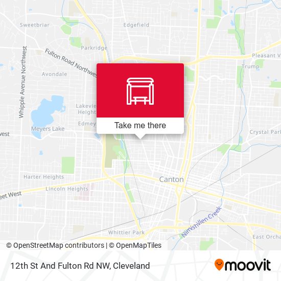 Mapa de 12th St And Fulton Rd NW