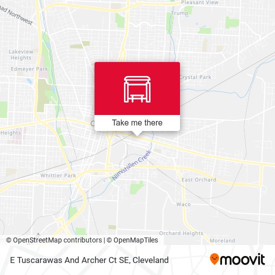 E Tuscarawas And Archer Ct SE map