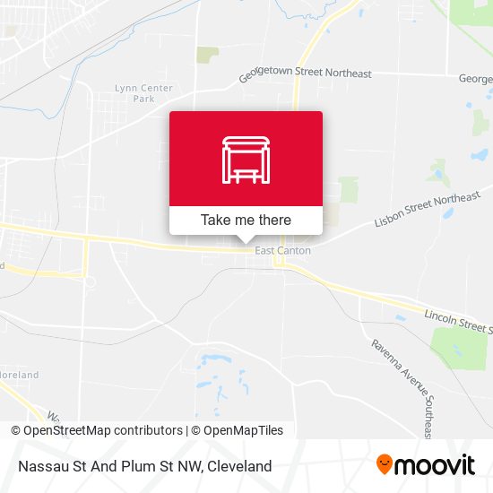 Nassau St And Plum St NW map