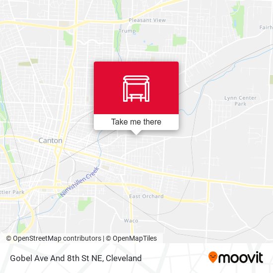 Gobel Ave And 8th St NE map