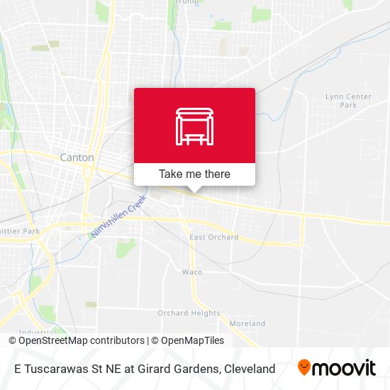 E Tuscarawas St NE at Girard Gardens map