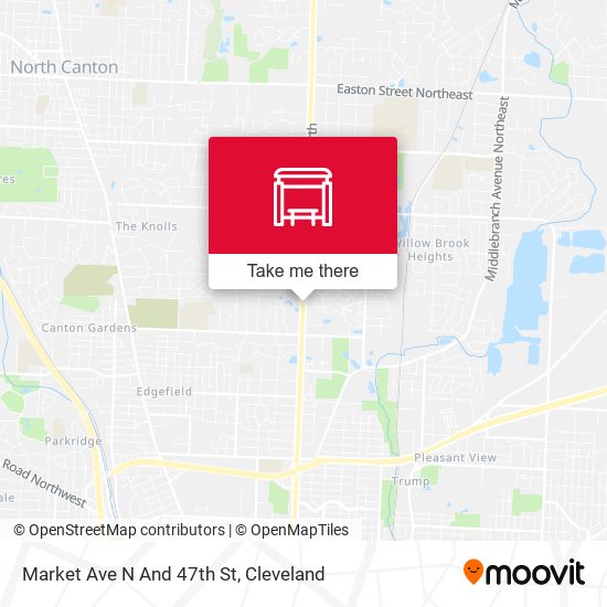 Mapa de Market Ave N And 47th St
