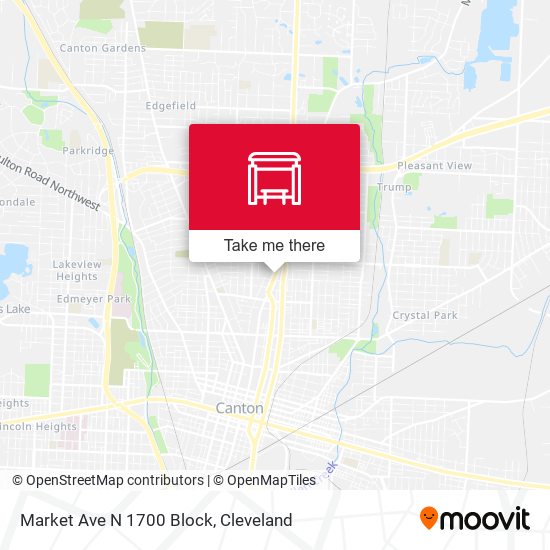Market Ave N 1700 Block map