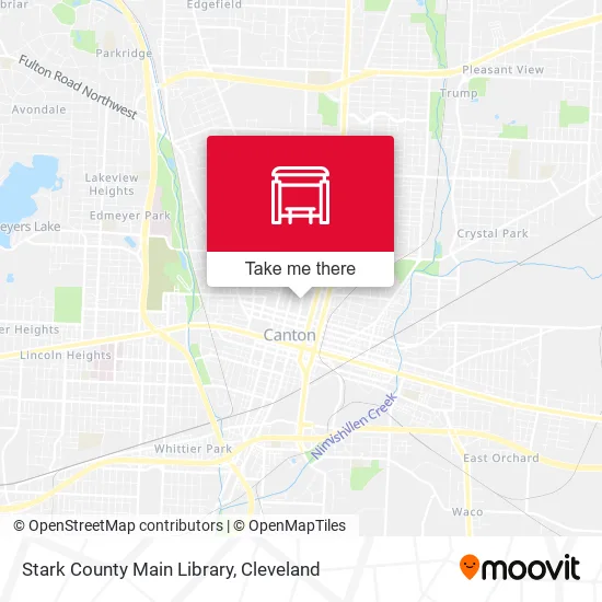 Stark County Main Library map