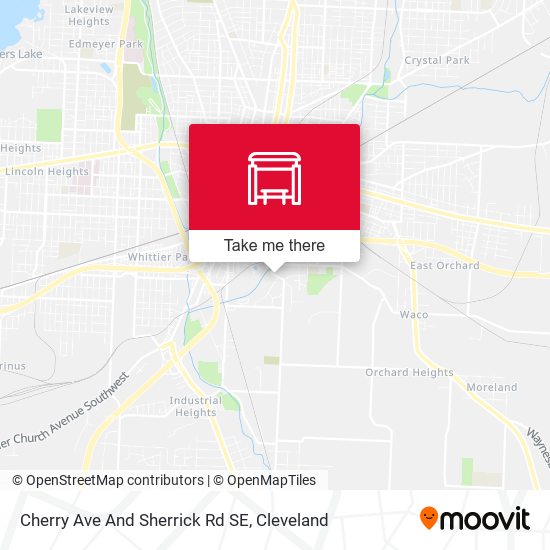 Mapa de Cherry Ave And Sherrick Rd SE