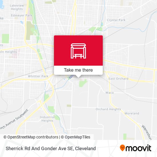Mapa de Sherrick Rd And Gonder Ave SE