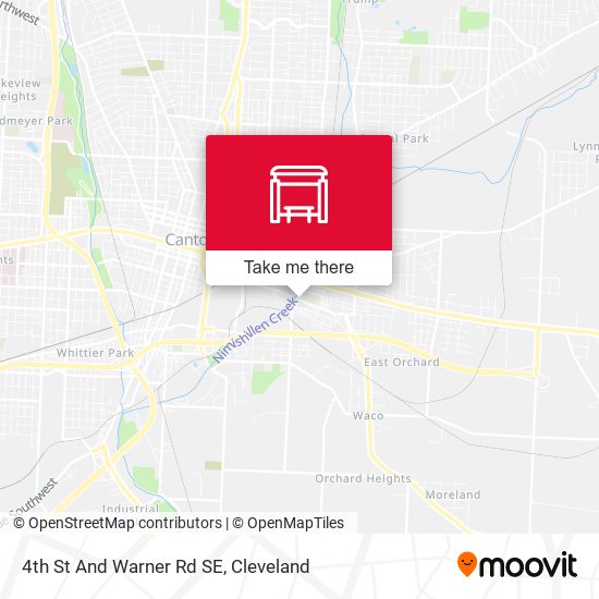 4th St And Warner Rd SE map