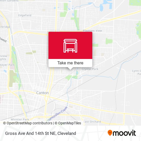 Gross Ave And 14th St NE map