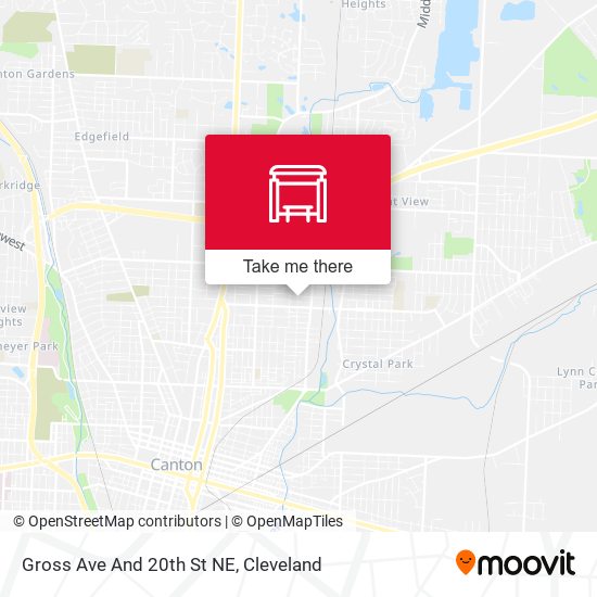 Gross Ave And 20th St NE map