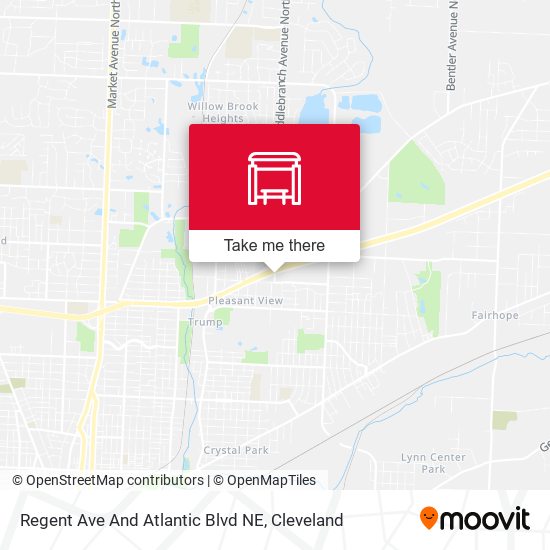 Regent Ave And Atlantic Blvd NE map