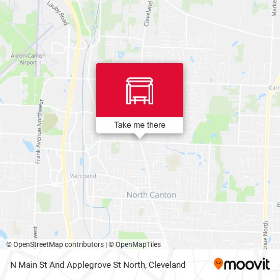 N Main St And Applegrove St North map