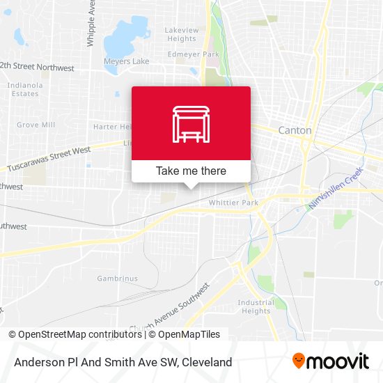 Mapa de Anderson Pl And Smith Ave SW