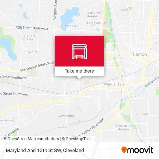 Maryland And 13th St SW map