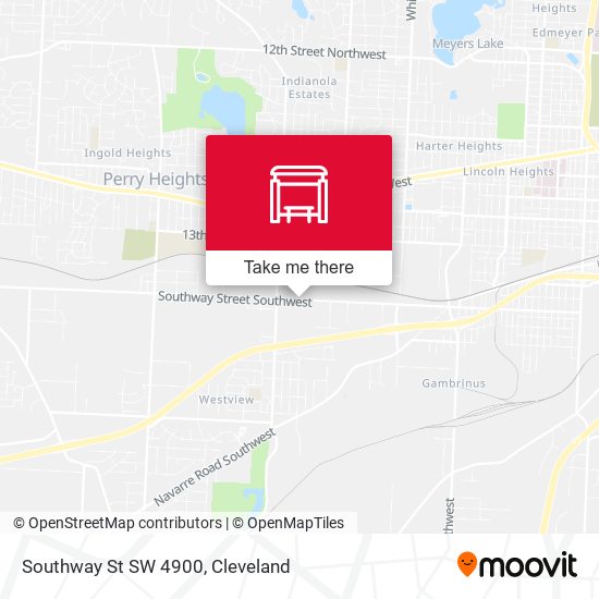 Southway St SW 4900 map