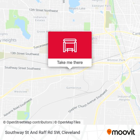 Southway St And Raff Rd SW map