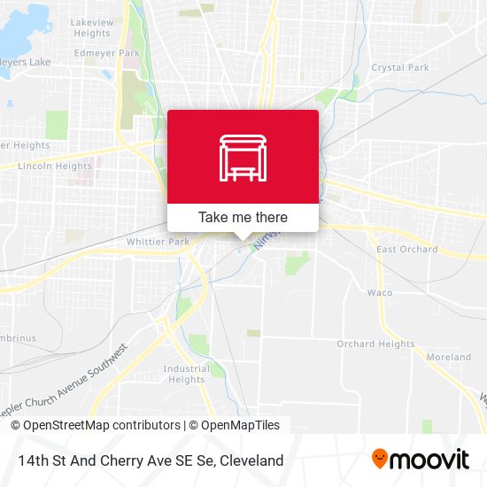 Mapa de 14th St And Cherry Ave SE Se