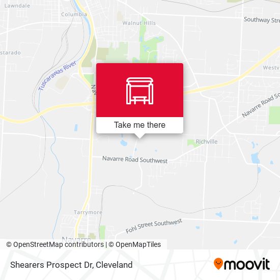 Shearers Prospect Dr map