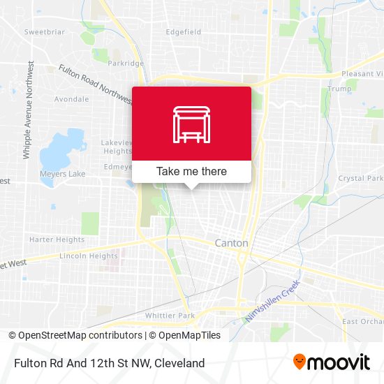 Fulton Rd And 12th St NW map