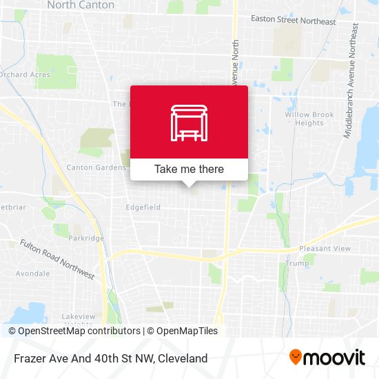Frazer Ave And 40th St NW map