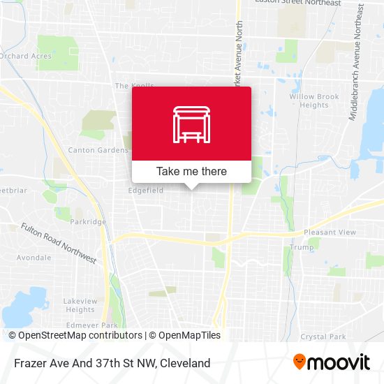 Mapa de Frazer Ave And 37th St NW