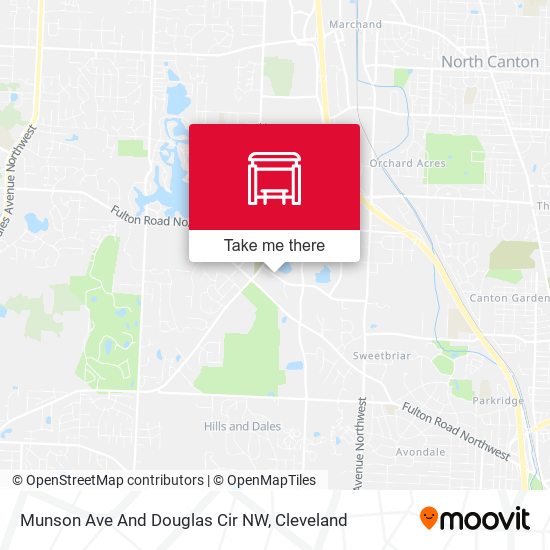 Munson Ave And Douglas Cir NW map
